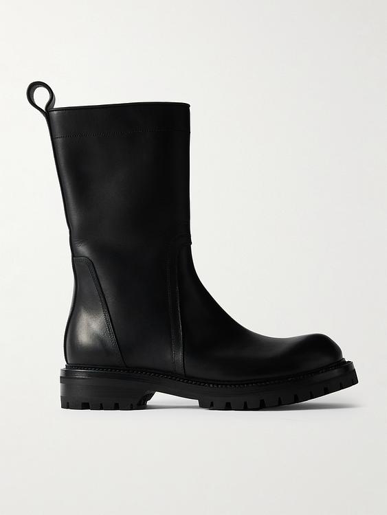 Black boots from Rick Owens