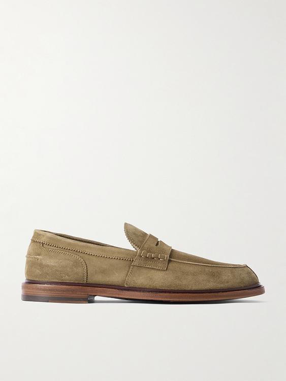 Brown loafers from Officine Creative