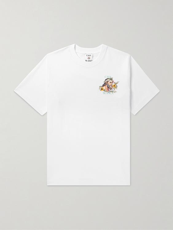 Print white t-shirt from Casablanca