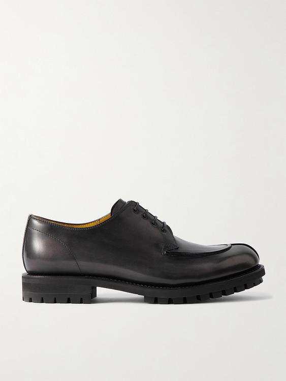 Black derby shoes from Berluti