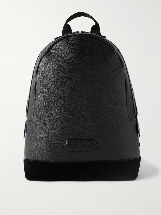 Black backpack from Tom Ford