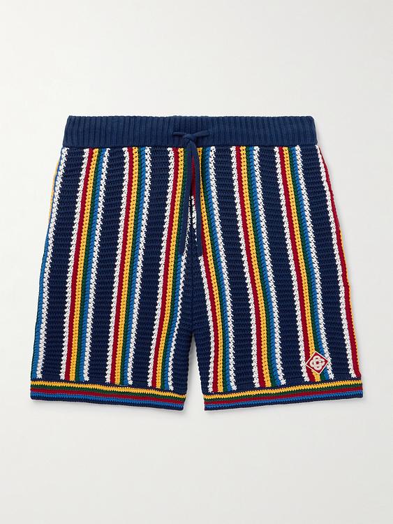 Striped multicolor boxer shorts from Casablanca