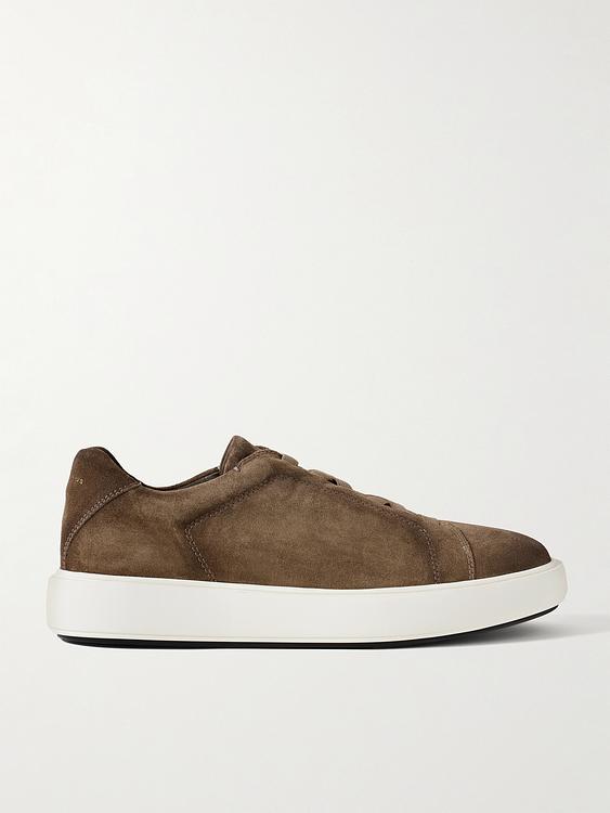 Taupe sneakers from Officine Creative