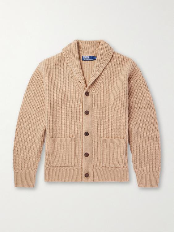 Taupe cardigan from Polo Ralph Lauren