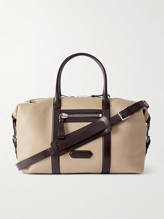 Taupe weekend bag from Tom Ford