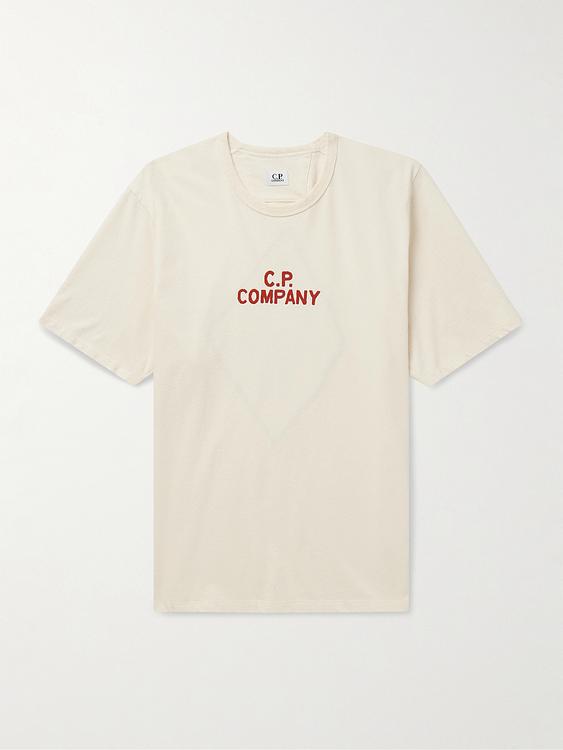 Print white t-shirt from C.P. Company