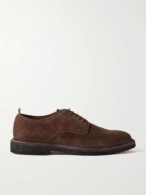 Brown derby shoes from Officine Creative
