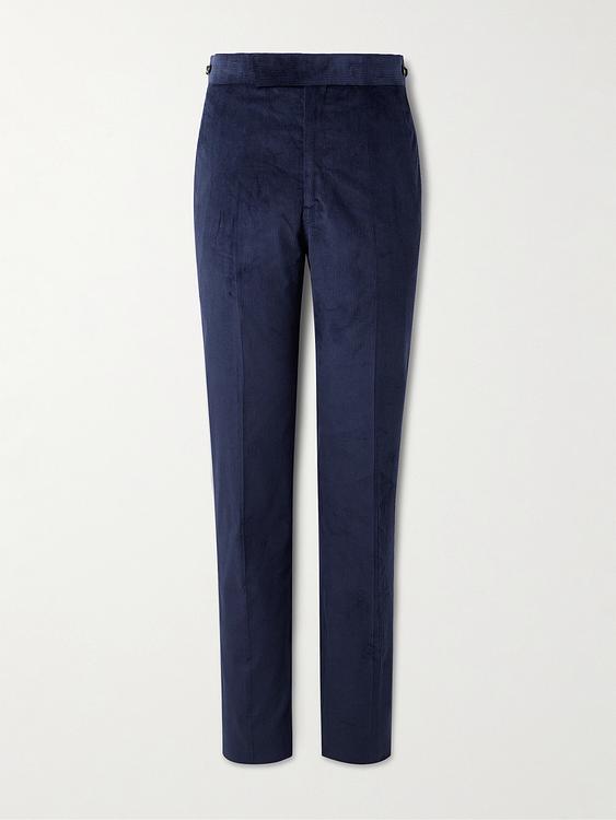 Dark blue suit trousers from Gabriela Hearst