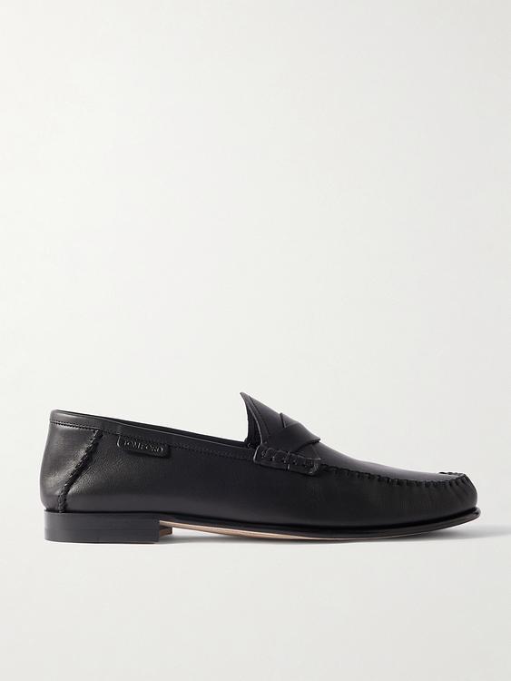 Black loafers from Tom Ford