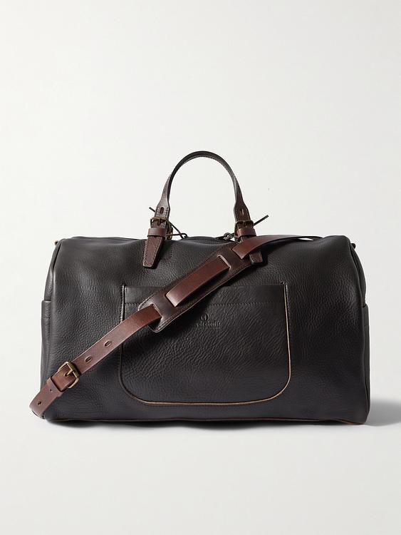 Black weekend bag from Bleu de Chauffe