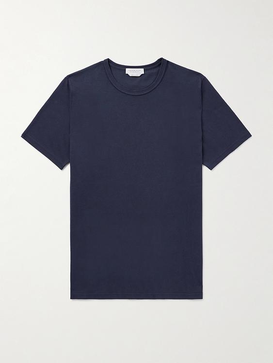 Dark blue t-shirt from Gabriela Hearst
