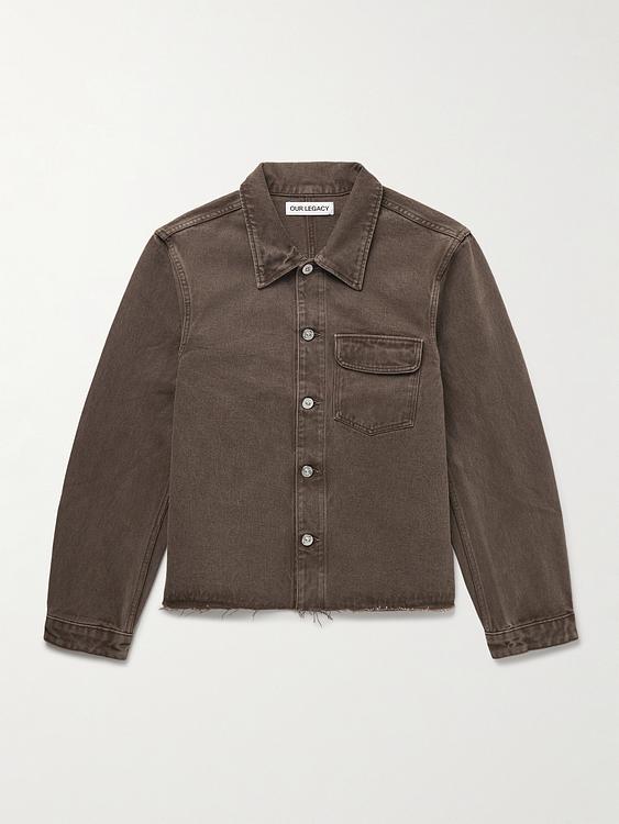 Dark brown casual jacket from Our Legacy