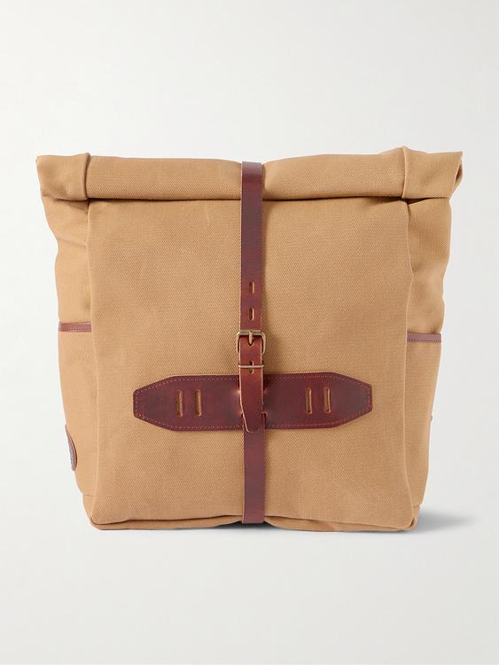 Taupe backpack from Bleu de Chauffe