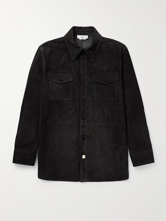 Black overshirt from Gabriela Hearst
