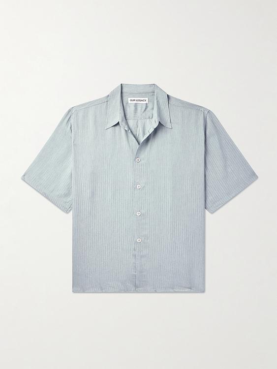 Grey short sleeve shirt from Our Legacy