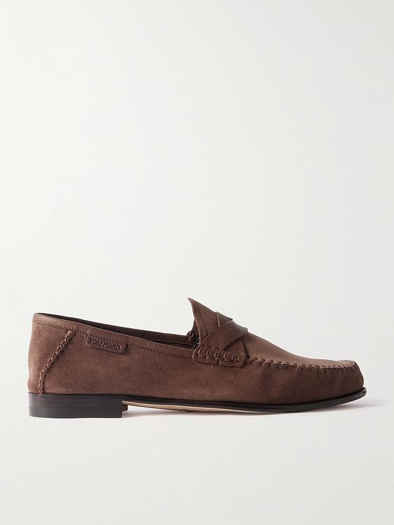 Brown loafers from Tom Ford