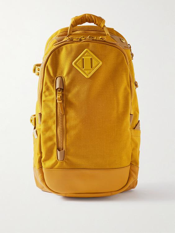 Brown backpack from Visvim