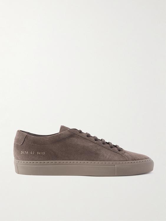 Grey sneakers from Common Projects