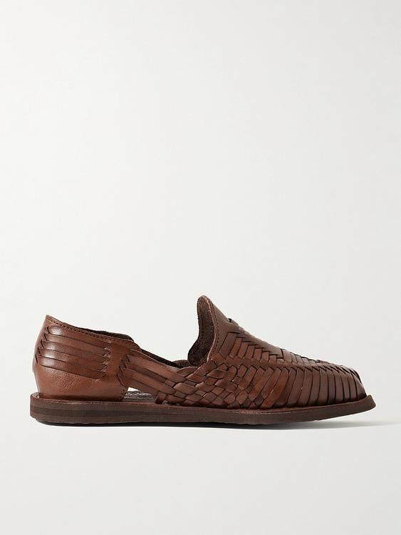 Brown loafers from Yuketen