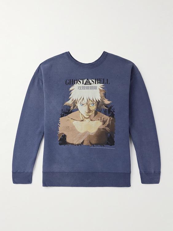 Print blue sweatshirt from Saint Mxxxxxx