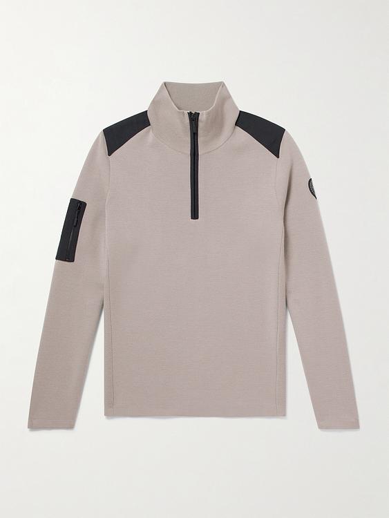 Beige half-zip from Canada Goose