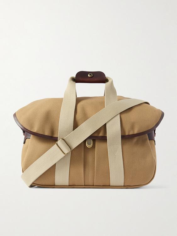 Taupe weekend bag from Bleu de Chauffe