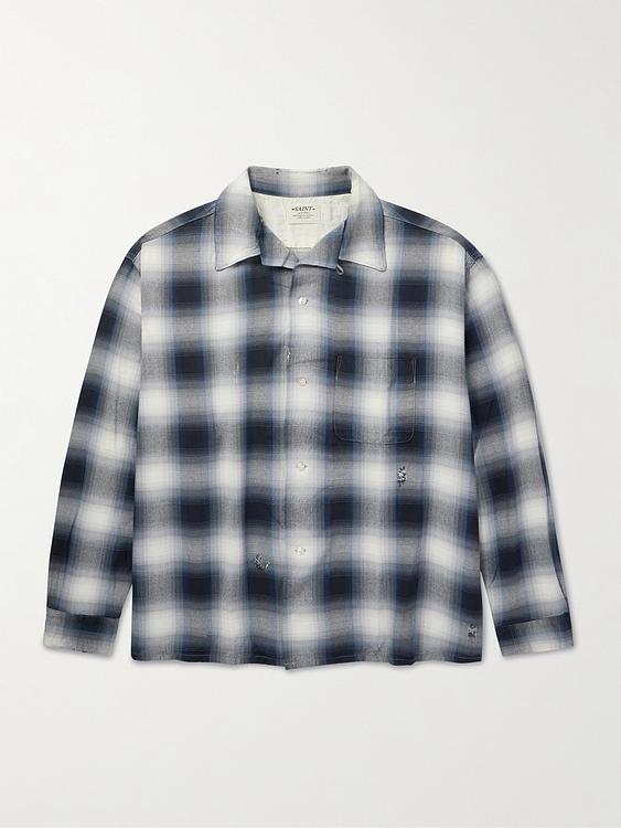Checkered multicolor casual shirt from Saint Mxxxxxx