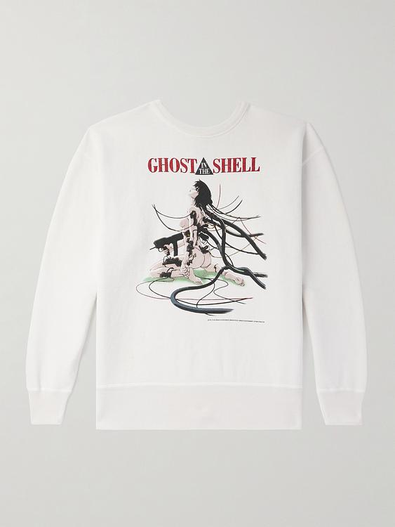 Print white sweatshirt from Saint Mxxxxxx