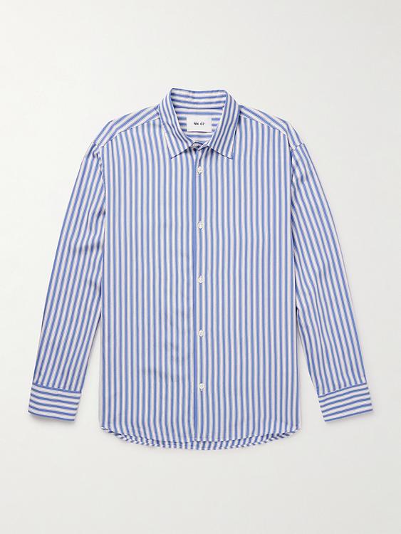 Striped white casual shirt from NN07