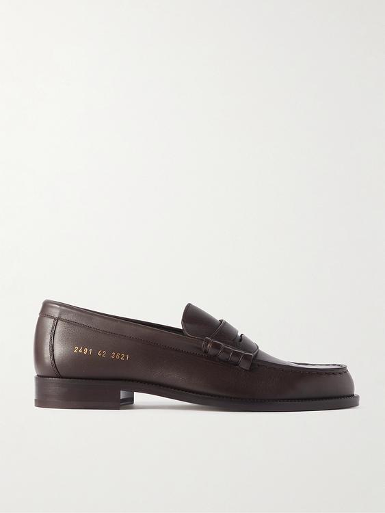 Dark brown loafers from Common Projects