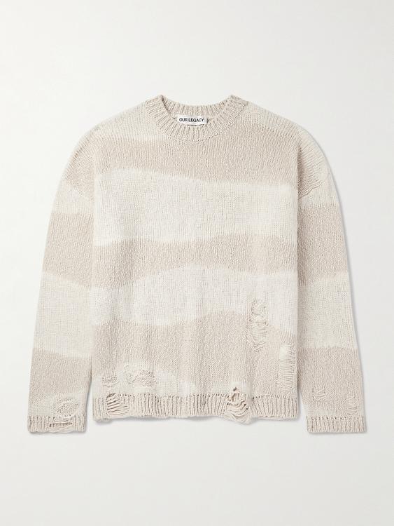 White sweater from Our Legacy