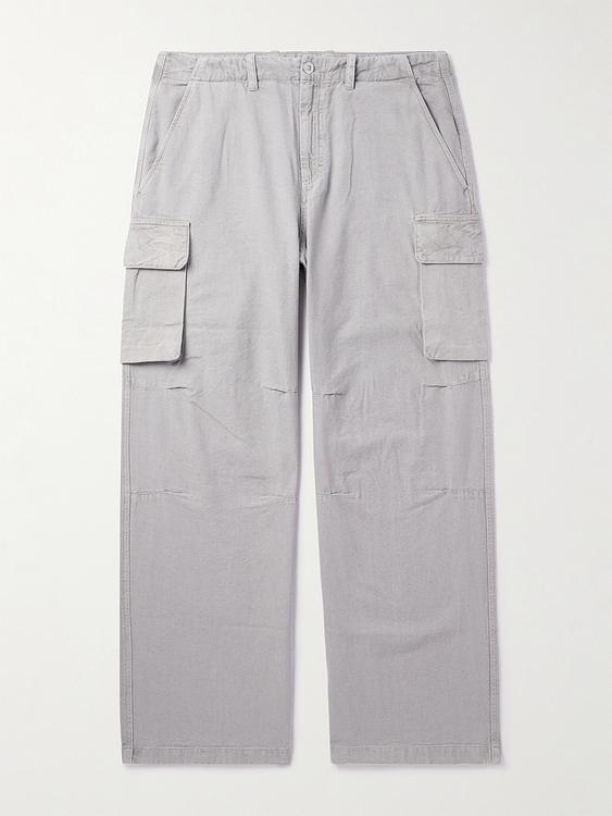Grey cargo trousers from Our Legacy