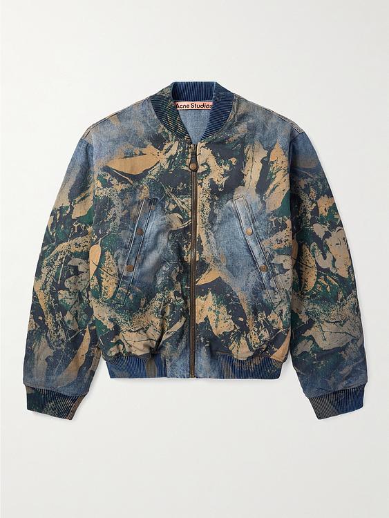 Dark grey bomber jacket from Acne Studios