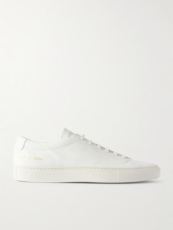 White sneakers from Common Projects