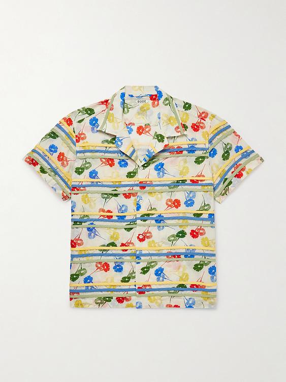 White short sleeve shirt from Bode
