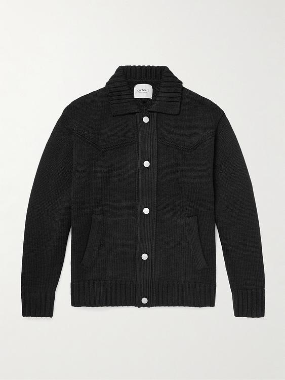 Black cardigan from Carhartt Wip