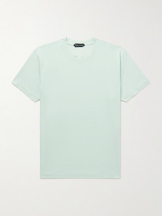 Light green t-shirt from Tom Ford