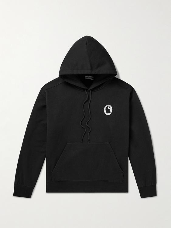 Black hooded sweatshirt from Carhartt Wip