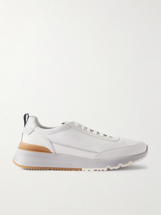 White sneakers from Brunello Cucinelli