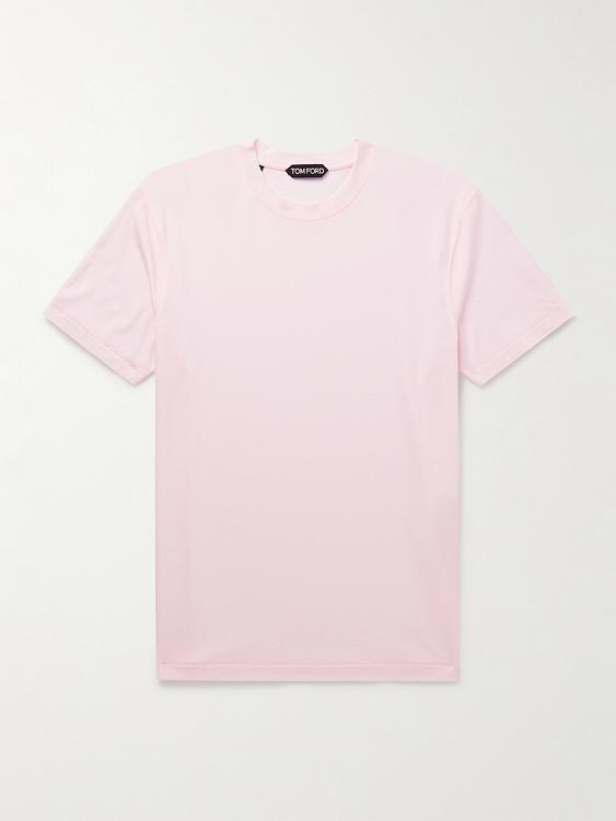 Light pink t-shirt from Tom Ford
