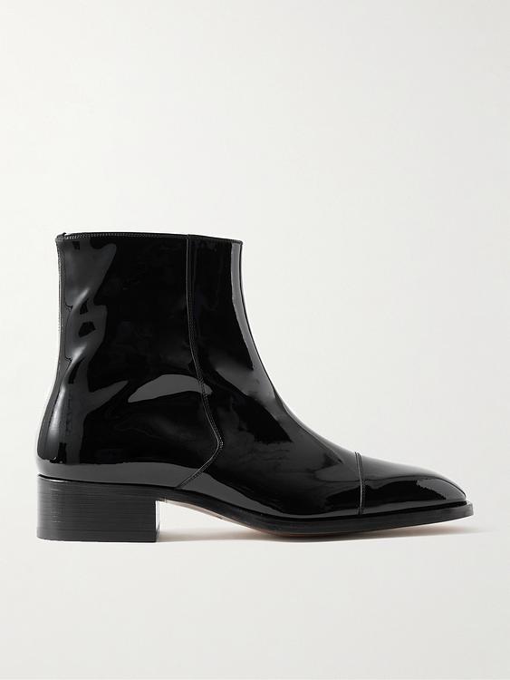 Black chelsea boots from Tom Ford