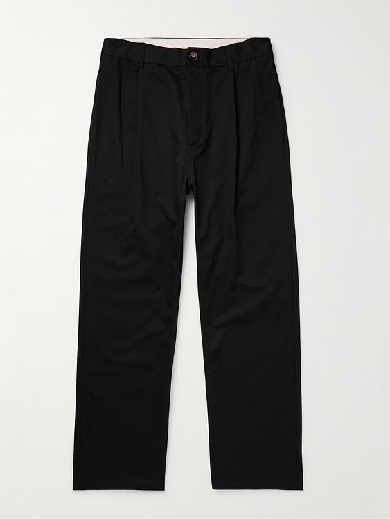Black casual trousers from Marni