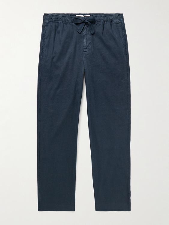 Dark grey linen trousers from Orlebar Brown