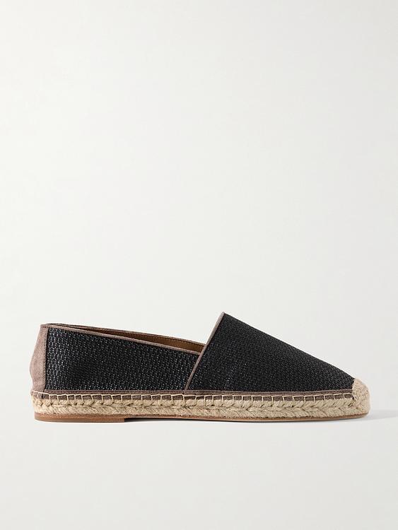 Black loafers from Brunello Cucinelli