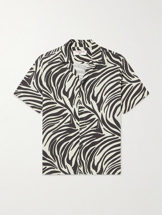 White short sleeve shirt from Orlebar Brown