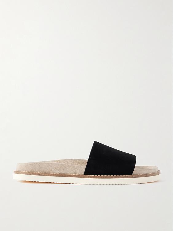 White sandals from Brunello Cucinelli
