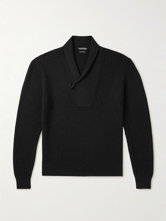 Black half-zip from Tom Ford