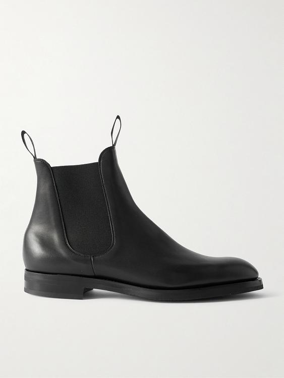 Black chelsea boots from Edward Green
