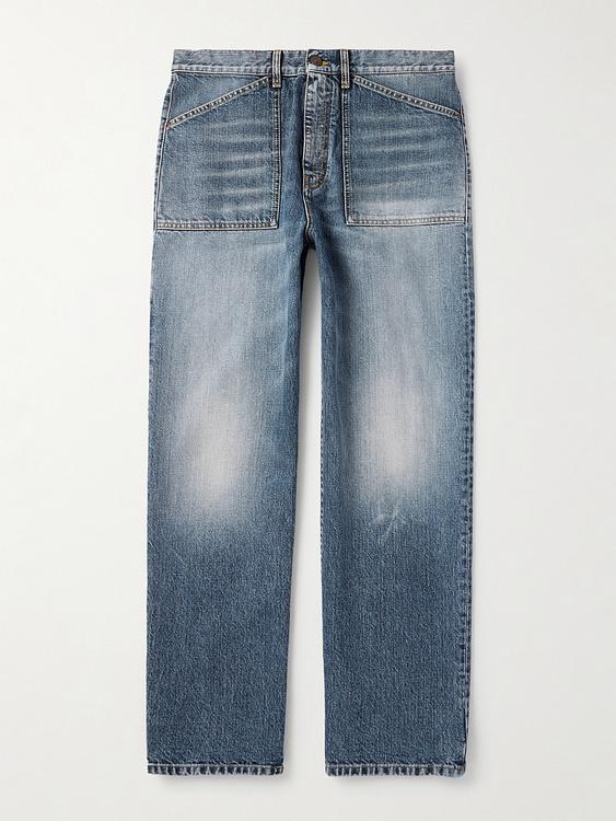 Dark grey distressed jeans from Givenchy