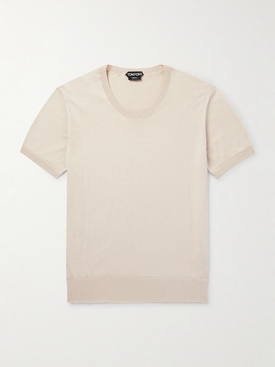 White t-shirt from Tom Ford